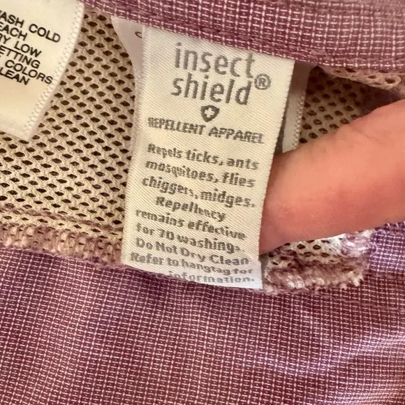 Exofficio Insect Shield Shirt in Purple - Picture 4 of 15